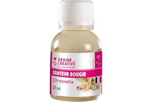 GRAINE CREATIVE Graine Créative Parfum pour Bougies 27 ML - Senteur citronnelle