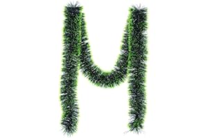 DUORIES 2 m Artificial Christmas Garland Christmas Decoration, Garland Christmas Wreath Fir Garland Decorative Garland for Christmas Tree Indoor Outdoor Fireplace Door Christmas Wedding Party Decoration, Green