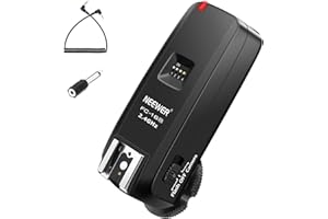 Neewer FC-16 2,4G 16 Kanäle Drahtloser Blitzempfänger Kompatibel mit Canon Nikon DSLR-Kameras und Sony A9II A9 A7RIV A7RIII A7RII A7R A7III A7II A7 A7SII A7S A6600 A6500 spiegellosen Kameras