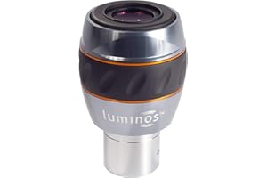 Celestron 93431 Oculaire Luminos 10 mm, argent/noir