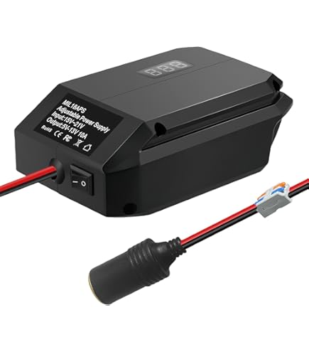 DC-DC Step Down Converter 18V Auf 12V – Für M18-Akkus, 120W, Mit Überentladungsschutz, Ideal Für Power Toys