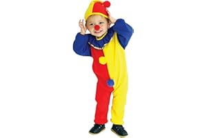 Willheoy Déguisement Clown Bébé Enfant Costume Déguisement Carnaval Cosplay pour Halloween Spectacle Toussaint Soirée