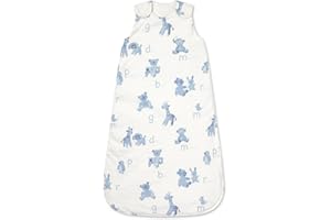 Ex UK Store Baby Sleeping Bag 2.5 TOG Cotton Lined 0 to 36M Unisex Boys Girls Prints