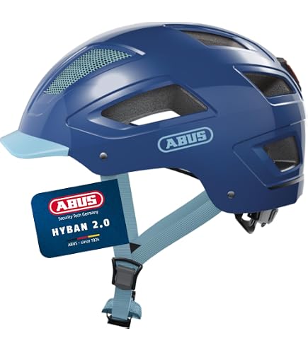 abus fahrradhelm led batterie wechseln Youn-I 2.0, Mono orange, Größe M fh:105 mm Rahmen:54cm Raleigh Daymax Diamant Aktion