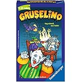 Ravensburger 23081 - Gruselino, Mitbringspiel für 2-4 Spieler, Suchspiel ab 5 Jahren, kompaktes Format, Reisespiel, White