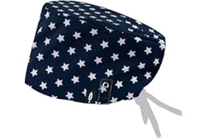 ROBIN HAT – Modèle : PERSEIDAS WITH CLICK SYSTEM - Cheveux courts - ROBIN HAT Casquette de bloc opératoire avec système de fermeture à clic - Réglable - 100% coton (Autoclave)