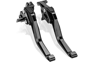 PSLER Leve frizione 5D Rhombus per chitarra Z750 (Not Z750S model) 2004-2006 (Nero)