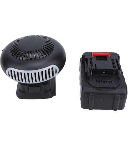 Chauffage Portable Sans Fil CCYLEZ - 170W, 2 Vitesses, Rapid Chauffage, Pour Voiture, Maison & Extérieur