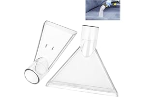 EMOIEMO Polsterdüse - 2x Staubsauger Aufsatz, Sprühextraktionsdüse, Polsterdüse Sprühsauger, 38mm Nass-/Trocken Vakumm, Vacuum Aufsatz Zubehör für die Autopflege Sofa Steppung Düse Nasssauger