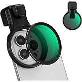 K&amp;F CONCEPT 58mm Filter Kit for ND2-32 Phone | Multi-layer Neutral Density Filter, Compatible with iPhone 18/17/16/15/14/13/1