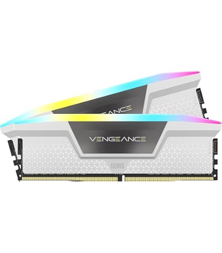 CORSAIR VENGEANCE RGB DDR5 RAM 32GB (2x16GB) 6000MHz CL30