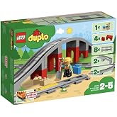 LEGO DUPLO Train Rails Complementary Educational Toy Making Set Compatible with DUPLO Sets for Children Ages 10882-2 and Over (23