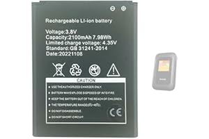 Aousavo 4G180 Batterie de Rechange 4G185 Compatible avec routeur Mobile Wi-FI Tenda 4G185 4G LTE et routeur Mobile Wi-FI Tenda 4G180