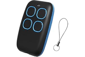 GBULTR Mando a Distancia Universal para Puerta y Garaje 4 en 1 Multifrecuencia 280-868 MHz, Duplicador de Mandos Rolling Code y Código Fijo Compatible con CAME TOP432EE TOP432NA, Telemando Programable