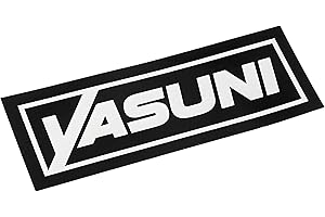 Aufkleber Endschalldämpfer 110x25mm YASUNI