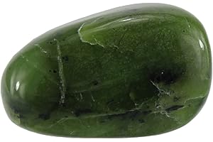 BUDAWI-TROMMELSTEINE Budawi® Nephrit Jade Edelstein Trommelstein Handstein Taschenstein