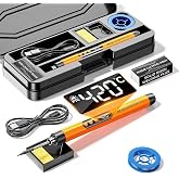 Valkyrie Rechargeable Digital Display Soldering Iron Set 420&deg;C Adjustable Temperature Type-C Fast Charging