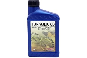 VPM GROUP Olio idraulico 68 per sistemi oleodinamici e trasmissioni idrostatiche - 1 Litro - IDRAULIC 68