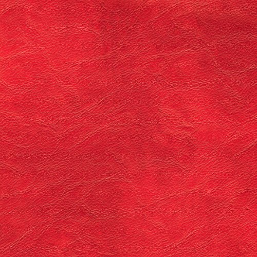 2R STOCK SRL Tessuto Ecopelle al Mezzo Metro Finitura invecchiata Rosso