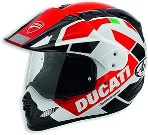 Ducati Strada Tour V3 Full Face Motorcycle Helmet 98103690, xxl, red/white  : Amazon.de: Automotive