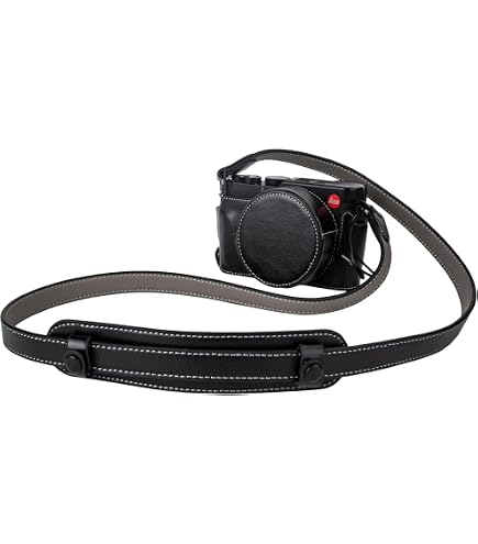 Leica Kameraetui Schwarz Leder, Für D-Lux 8, ArtNr. 18556 - Digital