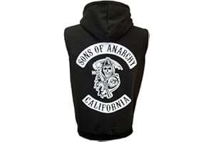 DPX-1 Sons of Anarchy sans Manches Sweat à Capuche (S-2XL) Jax Teller Opie Samcro