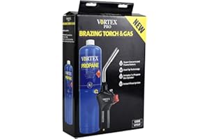 Arctic Hayes Vortex Pro Brazing Torch with 450 g Propane Gas