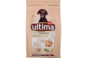 Ultima Nature Croquettes pour Chien Adult Medium/Maxi au Poulet - 3 kg