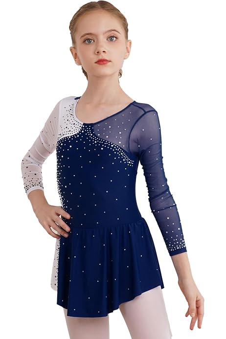 Justaucorps Gymnastique Garçon RUNQHUI - Avec Short - 70% Polyester 20% Spandex - 5-16 Ans