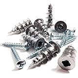 Nartel Metal Self Drilling Plasterboard Fixings Raw Plugs Cavity Wall (100 Pack)