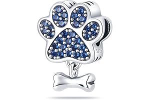 LONGLUCK Charms Charms 925 Sterling Silver Charms z europejską bransoletką i naszyjnikiem kompatybilny z Pandorą