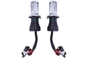 WXHN 2X Lampadina Auto HID BI-Xenon Beam Hi/Low Bulb H4 (55W, 6000K)