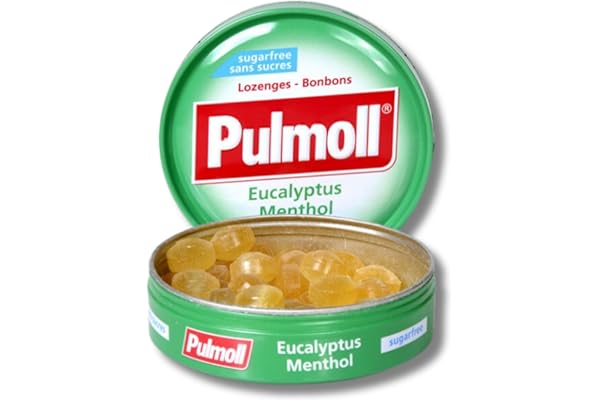Pulmoll | Pastilles Pulmoll | Depuis 1946 (Menthe eucalyptus)