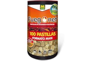 FUEGO NET Fuegonet Pastilla Encendido Barbacoa ECOLOGICA 100 PZ 231169