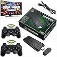 BOUGYR Wireless Console Game Stick Video Game Console Built-in 15000 Classic Games 8 Bit Mini Retro Controller HDMI Output Dual Player-4K Ultra HD Game Stick Plug & Play Video Game Box for Kids,Adults