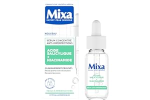 Mixa - Skoncentrowane serum przeciw przebarwieniom - do skóry niedoskonałości - wzbogacone o kwas salicylowy i niacynamid - 30 ml