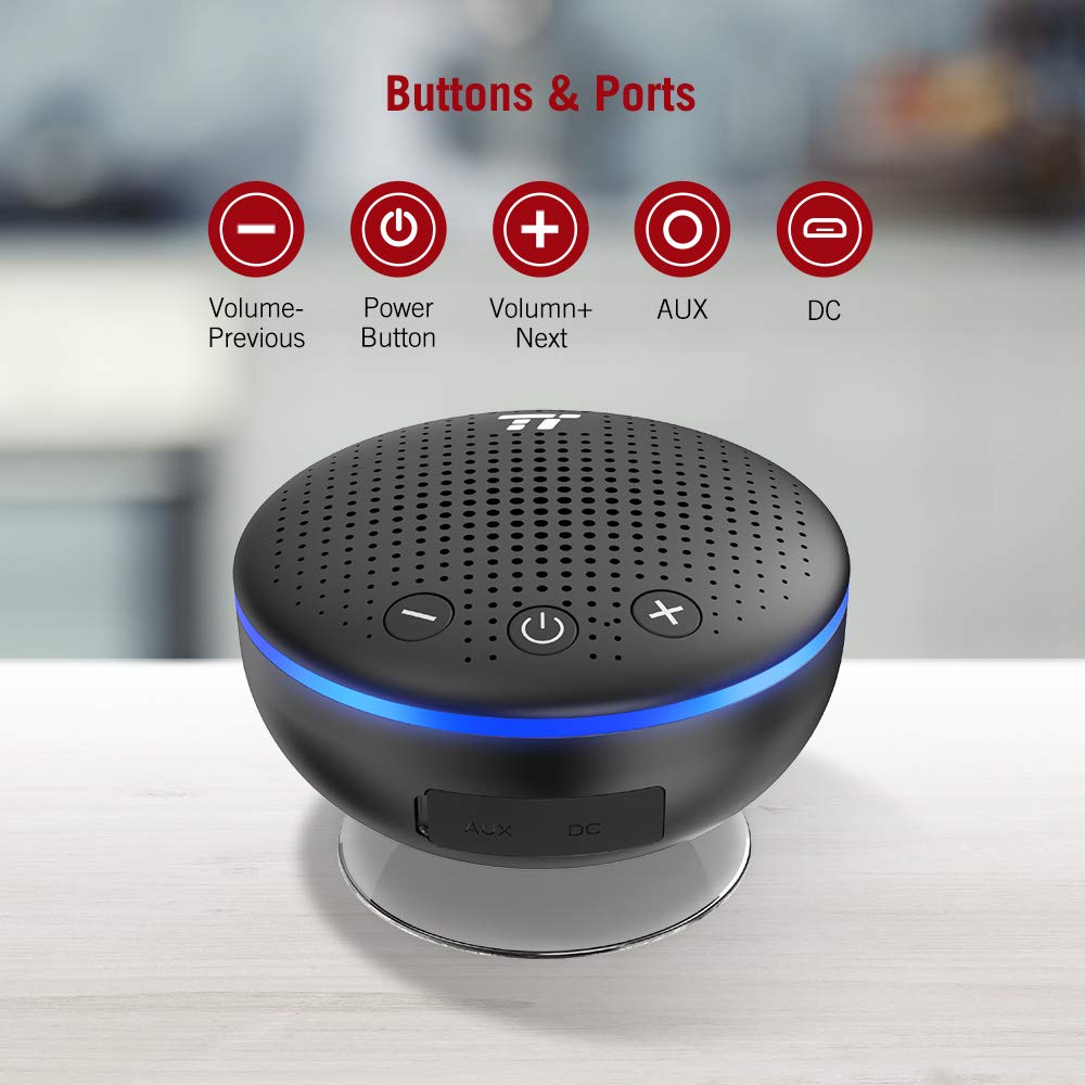 taotronics waterproof wireless bluetooth speaker