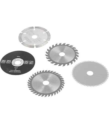 5 Hojas De Sierra Circular De Carburo En Miniatura De 85 Mm De Diametro Interior Y 15 Mm Para Herramientas De Corte