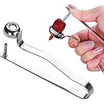 Snocciolatore Manuale In Acciaio Inox - Rimuovi I Noccioli Da Ciliegie, Olive E Giuggiole In Un Attimo - Foto 5