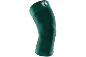 BAUERFEIND Unisex Adult Sports Compression Support NBA bandaż na kolana, Boston Celtics, XL