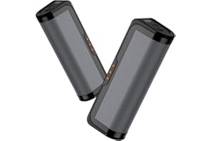 Jonwall Rechargeable Hand Warmers 2 Pack, Electric Portable Hand Warmer Reusable USB Pocket Warmer with 3 Levels Heat, Battery Powered Hand Heater for Camping Hunting Golf, Warm Gift for Women Men