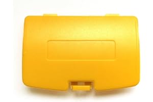 PERFECT PART Funda de batería para puerta trasera de Gameboy Color GBC Game Boy Color Replaceme Amarillo