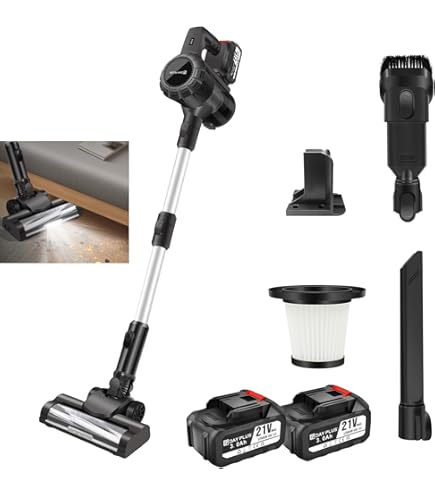 Syntecno Cordless Vacuum Cleaner Stick Vacuums - Electric Brooms Powerful Lightweight Vaccum 11 thumbnail image