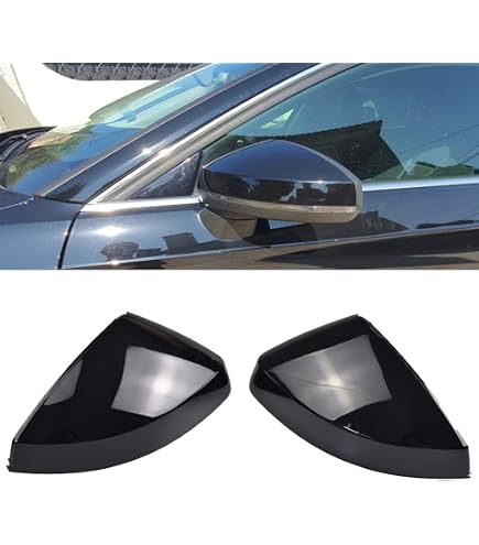 KJWPYNF Copertura dello Specchio, per Ford Fiesta 2009-2015, Copertura per specchietto retrovisore Laterale per specchietto retrovisore Esterno