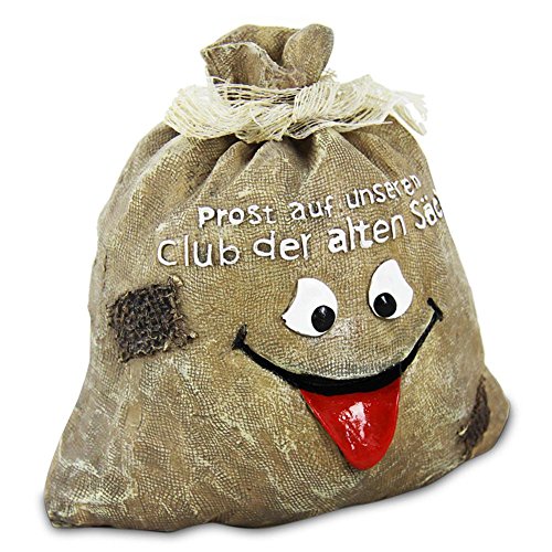 HC-Handel 914515 Spardose Sparschwein Club der alten Säcke 16,5 cm
