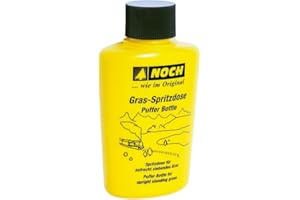 NOCH® Gras-Spritzdose für realistische Modellbau Wiesengestaltung, elektrostatische Aufladung von Grasfasern, Modellbahn und DIY