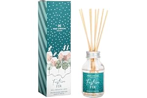 Wax Lyrical Festive Fir Reed Diffuser 100ml | Refreshing Forest Scent | Rich & Woody