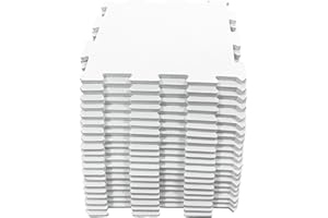 SAFRI EVA Interlocking Soft Foam Play Mat Kids Gym Yoga Exercise Fitness Floor Tiles (White, 30Pc-30 Sq Ft)