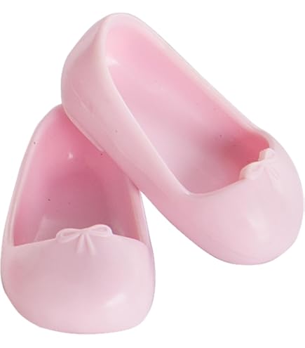 Chaussures En Tricot Pour Poupées 35-45 Cm - Paire Bleu Ou Rose - Accessoire Mode Hiver