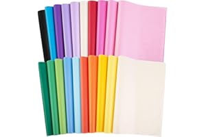 60 Coloured Tissue Paper for Wrapping Gifts,Cydaluya Tissue Papers with 20 Colors, 35x50cm Tissue Paper Sheets Perfect for Packaging Gifts and Crafts